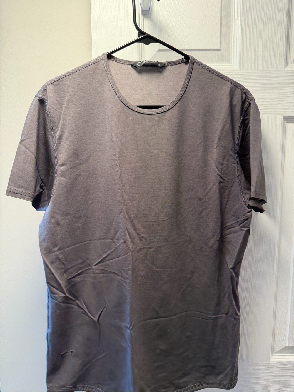 BYLT Basics everyday Short Sleeve drop cut Tee - Charcoal Gray